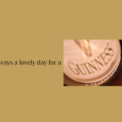 Uncommon’s Guinness work doesn’t live in the brand’s shadow