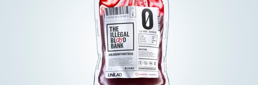 UNILAD launches world’s first blood bank for gay and bisexual men