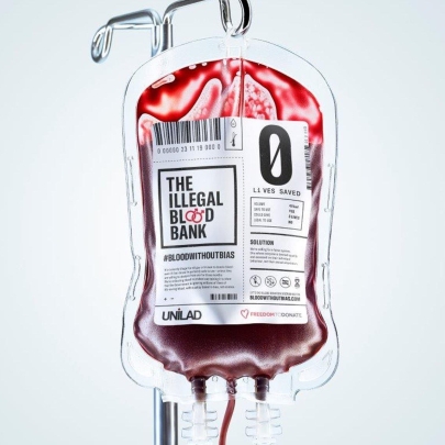 UNILAD launches world’s first blood bank for gay and bisexual men