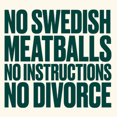 Vinterior's punchy posters are clever, but do they stop Swedish meatball cravings?