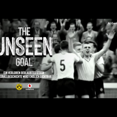 Vodafone, Borussia Dortmund and AI go back in time