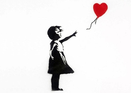 Banksy Girl With Balloon 2