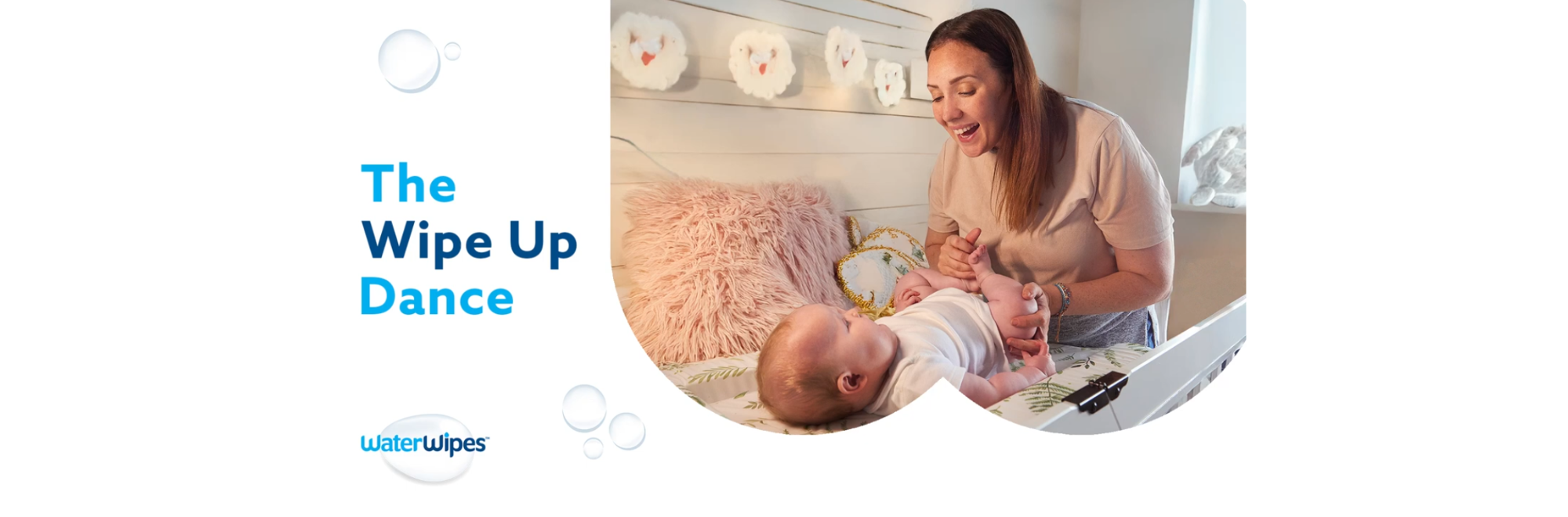 WaterWipes drops neuroscience-backed clean-up anthem to tackle nappy change stress