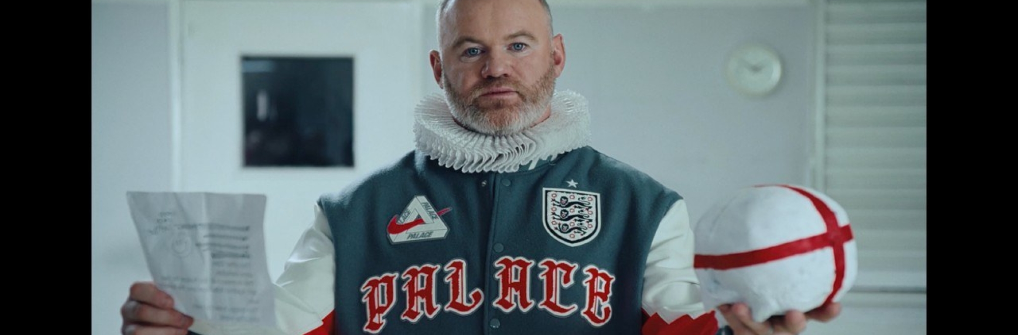 Wayne Rooney recites Shakespeare in Palace Skateboards x Nike’s ‘England’ campaign