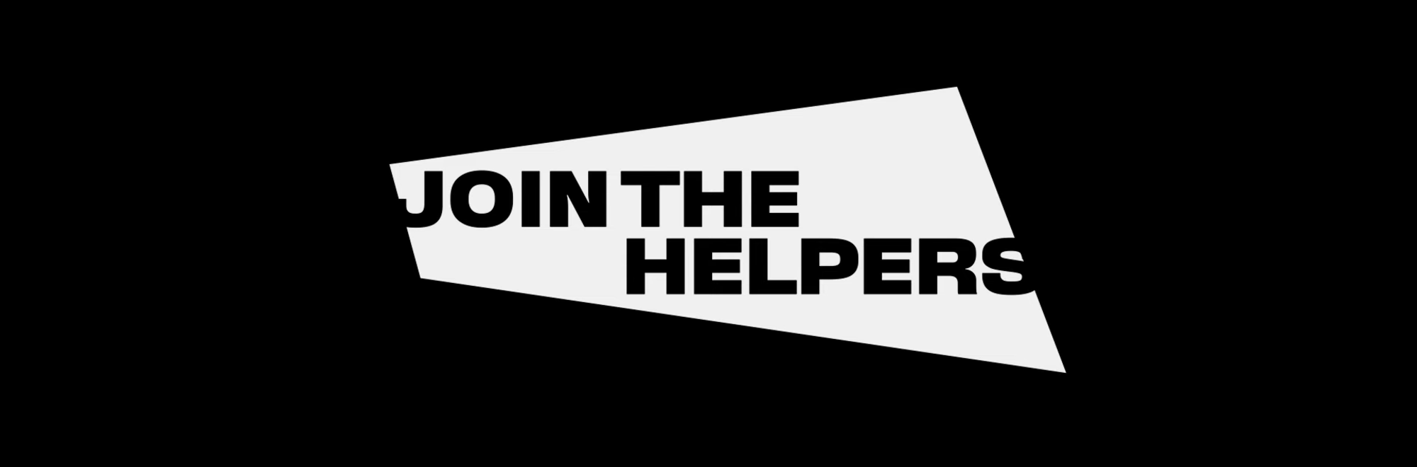 We The Helpers: An international 'Aid Alliance' is created to raise awareness of the importance of aid