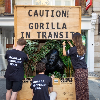 What a five foot plastic gorilla taught us about AI visibility
