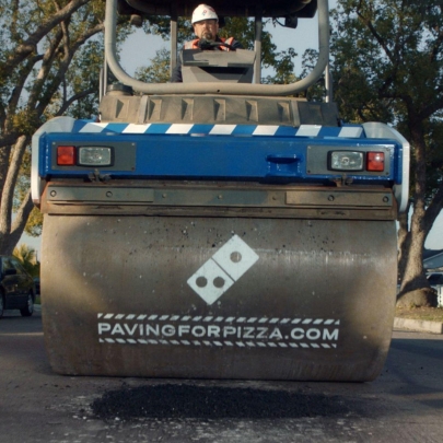 Domino’s gets down and dirty on the streets of America