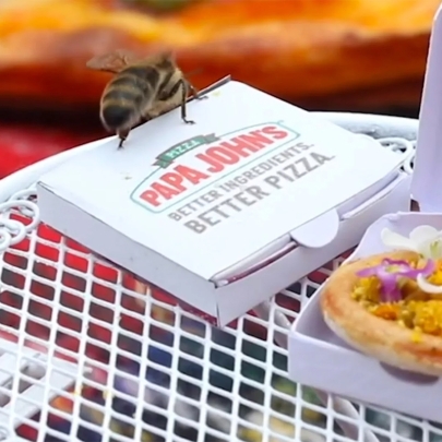 Why Papa John's created a pizza for bees