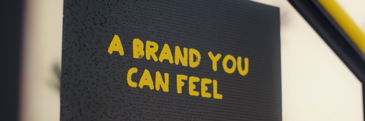 A Brand You Can Feel banner