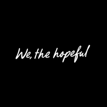 Work of the Week: We, the hopeful