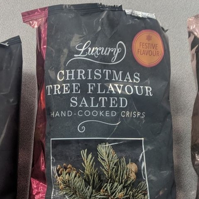 WTF? Iceland launches Christmas-tree flavour crisps