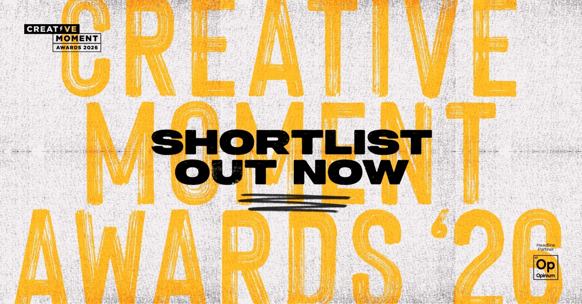 The Creative Moment Awards Shortlist 2026!