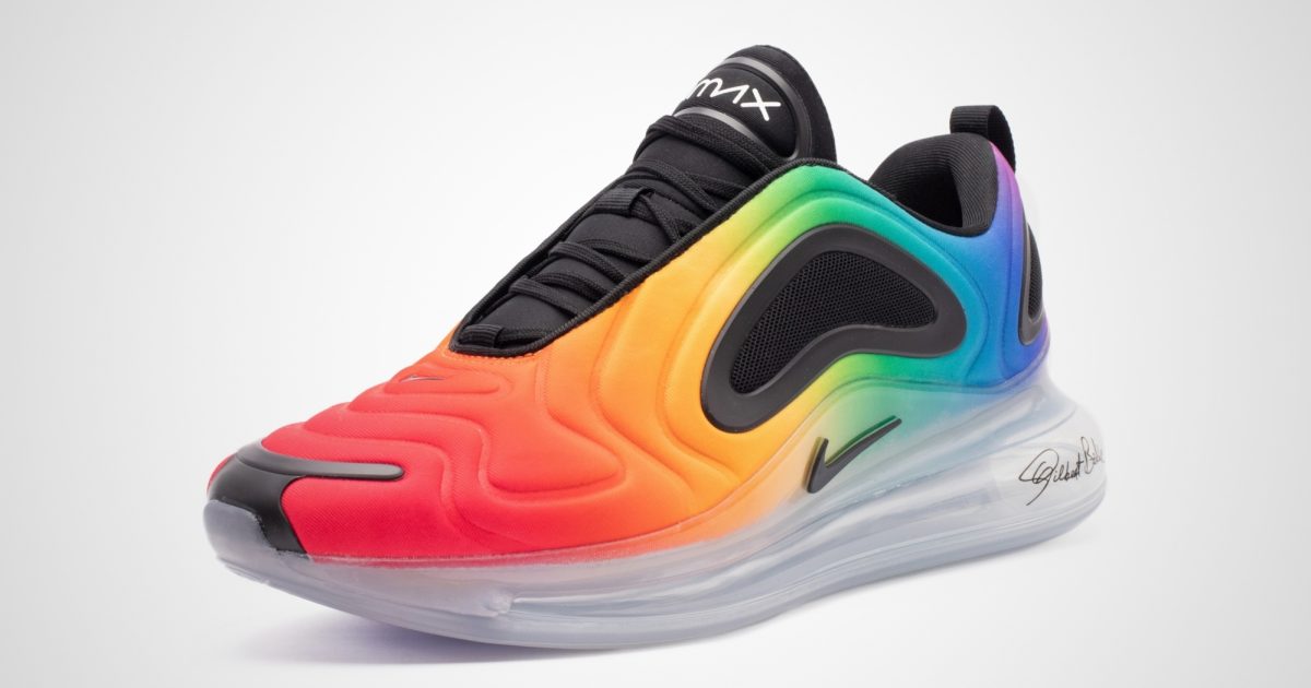 Nike's 2019 BETRUE collection celebrates activist Gilbert Baker and his  rainbow flag | Creative Moment