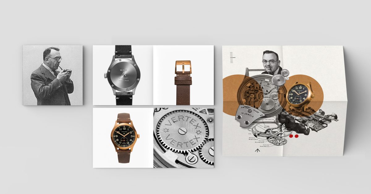British watchmaker Vertex marks the 75th anniversary of the end of