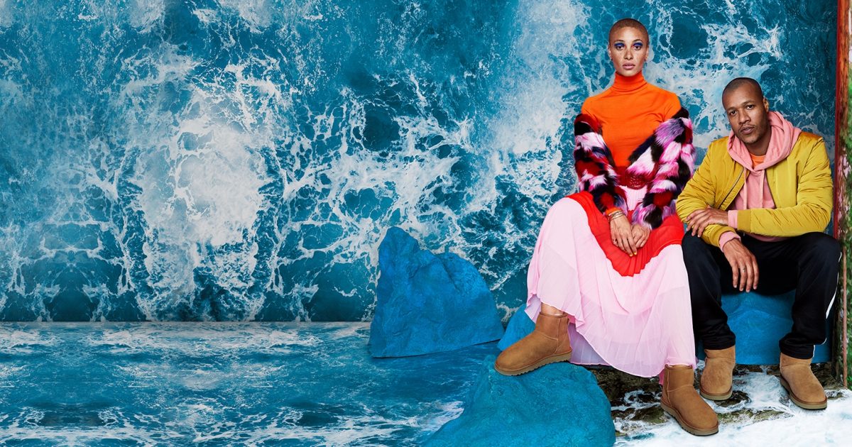 Does UGG succeed in looking fashionable by using achingly cool style