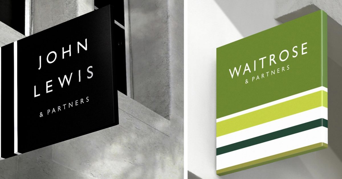 Feeling the love for the John Lewis & Waitrose rebrand Creative Moment