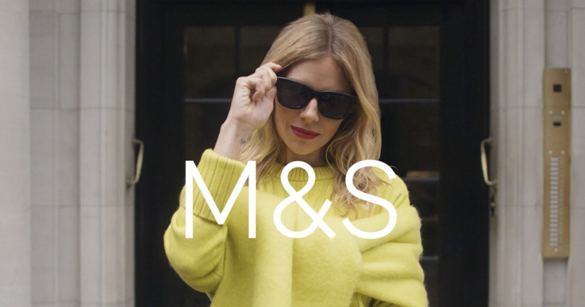 M&S's new blonde? Super stylish Sienna Miller: The 41-year-old