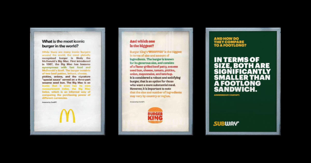 Size Matters: Subway enters the McDonalds versus Burger King
