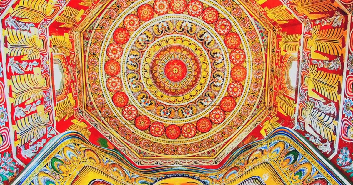 Temple flowers are turned into paint by Sri Lankan company JAT