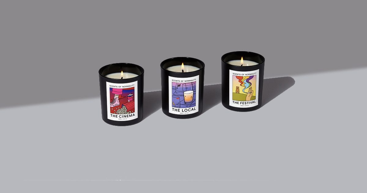 x Earl of East create candle series ‘Scents of Normality’ to